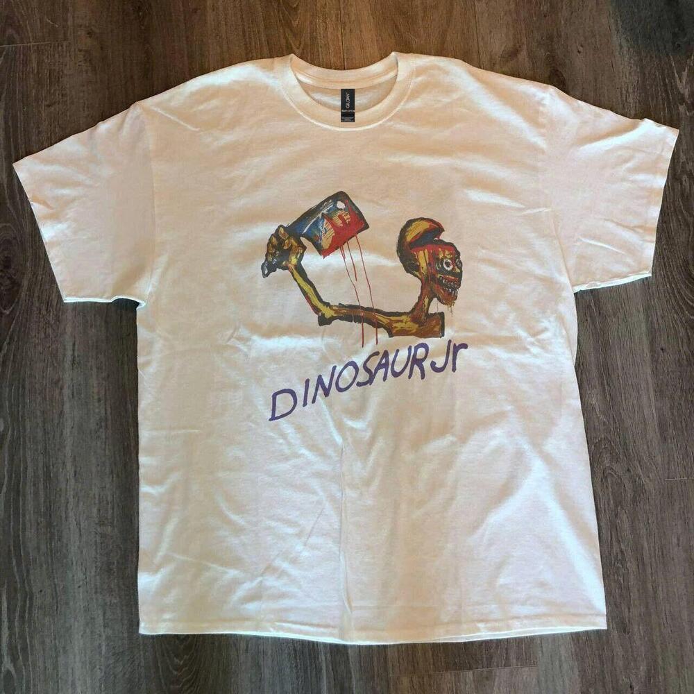 Dinosaur Jr. White Cotton T-Shirt